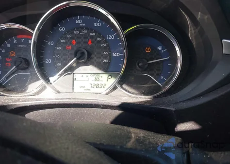 2016 Toyota Corolla Le from USA, damaged, VIN 2T1BURHE6GC555620